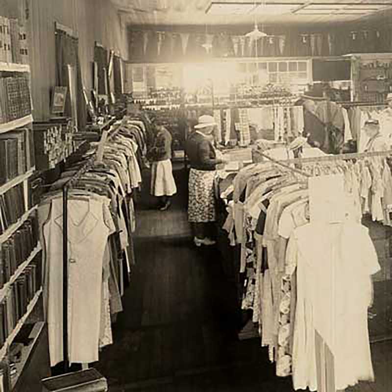 Goodwill store in the 20th century